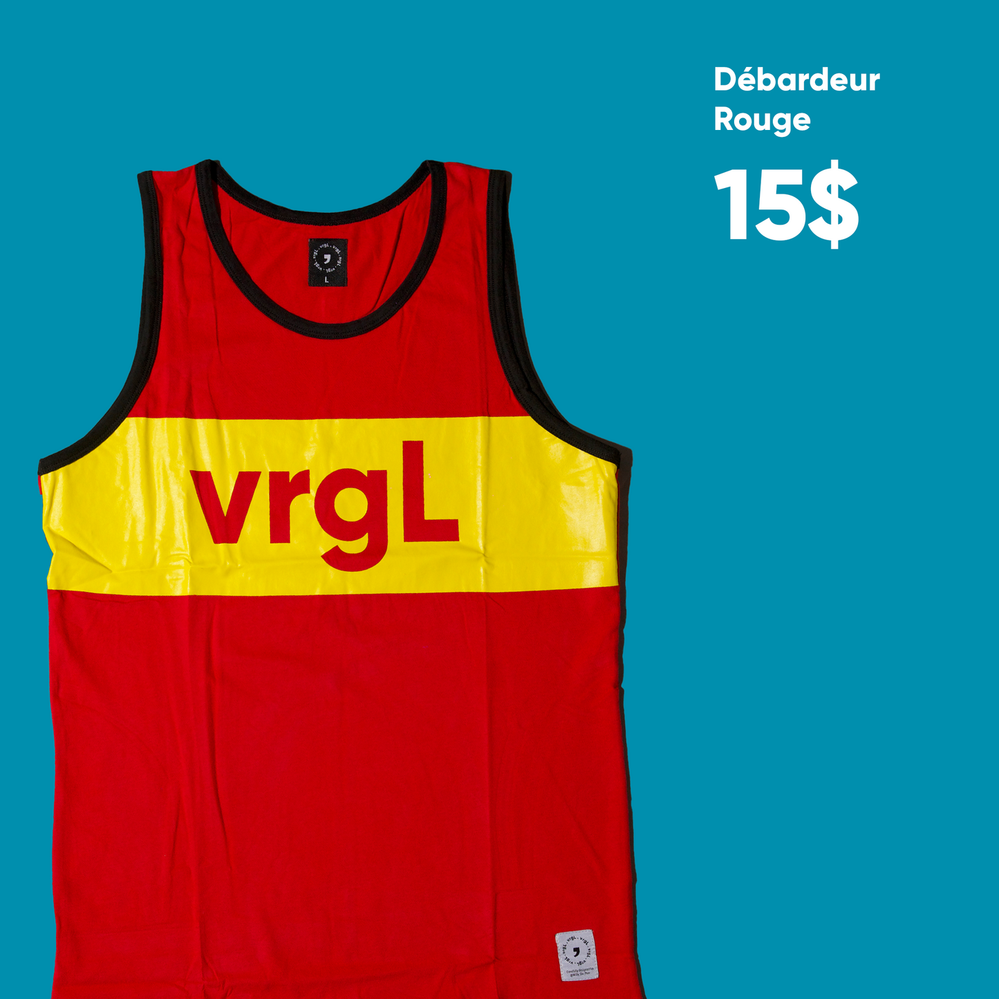 Tank top with printed VRGL™️